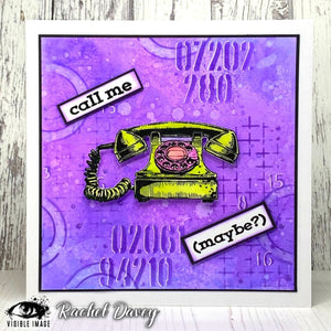 Visible Image - Clear Polymer Stamp Set - Call Me Maybe