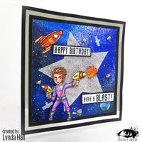 Visible Image - A6 - Clear Polymer Stamp Set - Captain Awesome
