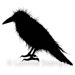 Lavinia - Crow - Chanse - Clear Polymer Stamp