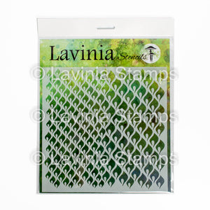 Lavinia - Stencil - 8x8 - Charming
