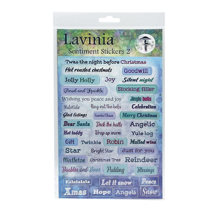 Lavinia - Sentiment Stickers 2 - Christmas Words