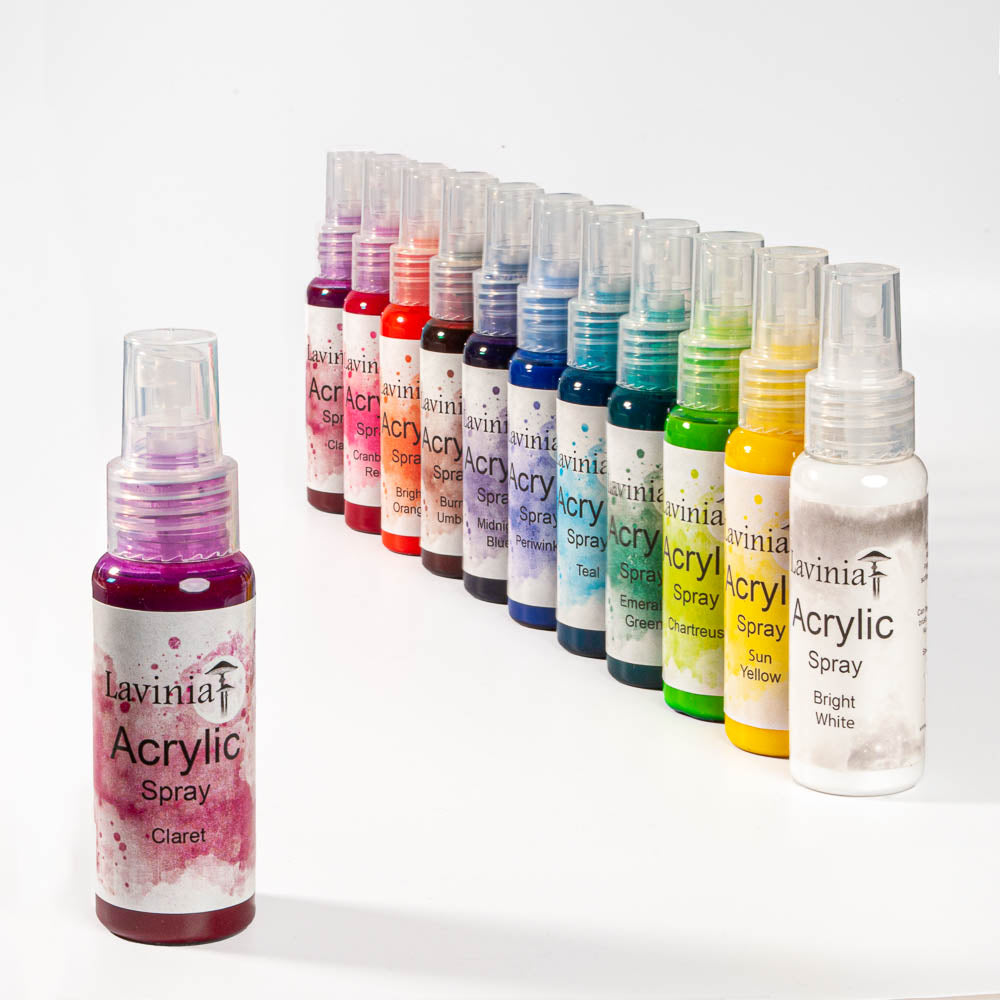 Lavinia - Acrylic Spray - Claret