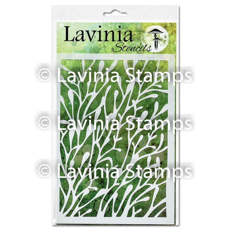 Lavinia - Stencil - Coral