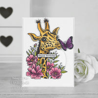 Creative Expressions - A6 - Designer Boutique - Giraffe Kisses