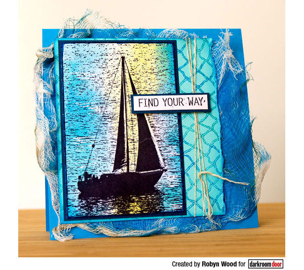 darkroom door fishing net stamp Darkroom Door - Background Stamp - Fishing Net