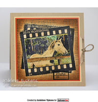 Darkroom Door - Photo Stamp - Horse - Rubber Cling Photo Stamp