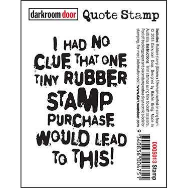Darkroom Door - Frame Stamp - Book Spines - Red Rubber Cling Stamps –  Topflight Stamps, LLC