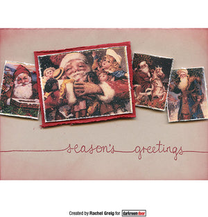 Darkroom Door - Rubber Stamp Set - Christmas Sentiments