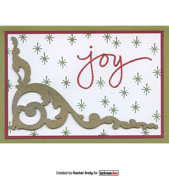 Darkroom Door - Rubber Stamp Set - Merry Christmas