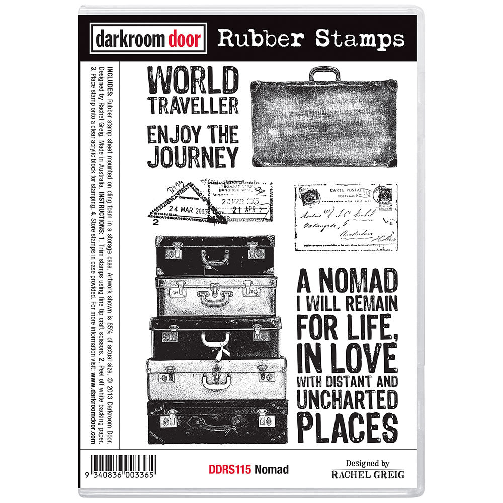 Darkroom Door - Rubber Stamp Set - Nomad