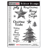 Darkroom Door - Rubber Stamp Set - Brush Christmas Vol. 1
