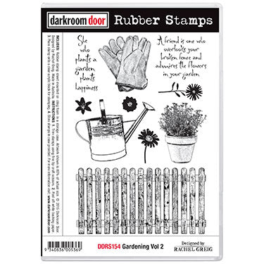 Darkroom Door - Rubber Stamp Set - Gardening Vol 2
