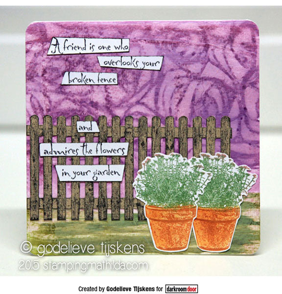 Darkroom Door - Rubber Stamp Set - Gardening Vol 2