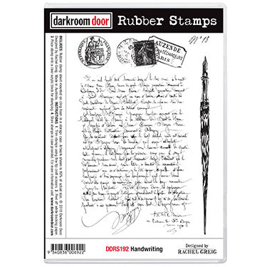 Darkroom Door - Rubber Stamp Set - Handwriting