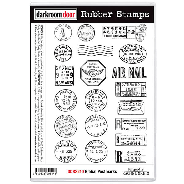 Darkroom Door - Rubber Stamp Set - Global Postmarks