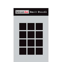 Darkroom Door  - Small Stencil - Boxes 12 Up