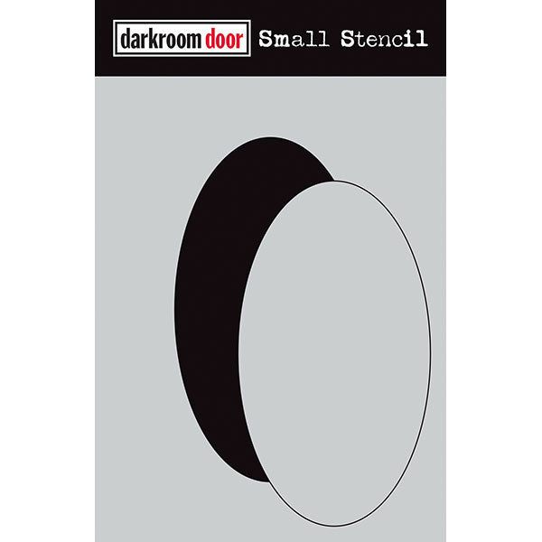 Darkroom Door  - Small Stencil - Oval Set