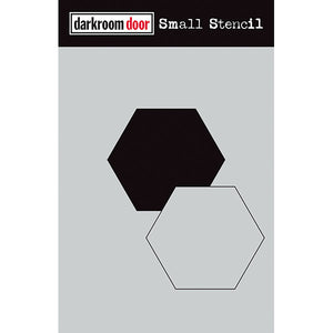 Darkroom Door  - Small Stencil - Hexagon Set