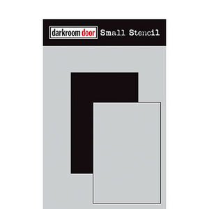 Darkroom Door  - Small Stencil - Short Rectangle