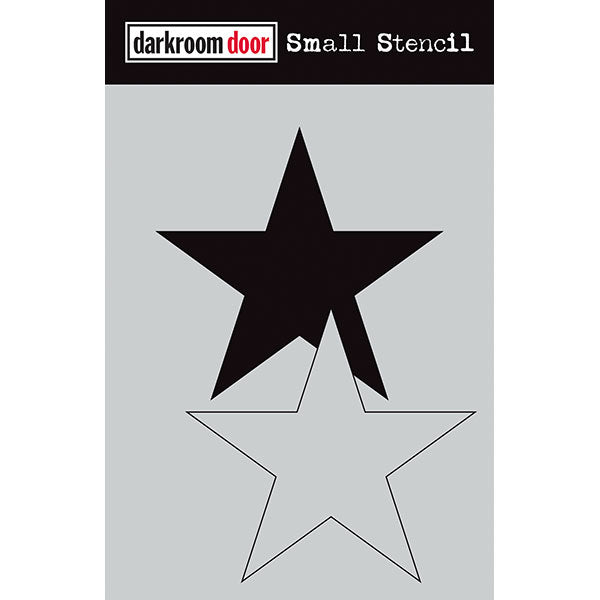 Darkroom Door  - Small Stencil  - Star Set