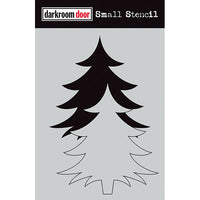 Darkroom Door  - Small Stencil - Christmas Tree Set