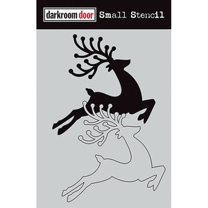 Darkroom Door  - Small Stencil - Reindeer Set