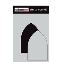 Darkroom Door  - Small Stencil  - Gothic Arch Set