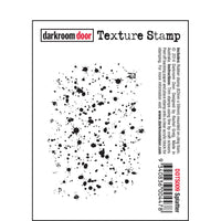 Darkroom Door - Texture - Splatter - Red Rubber Cling Stamp