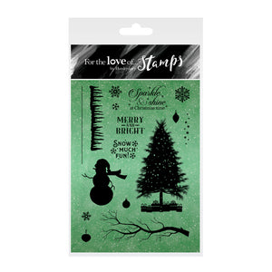 For the Love of Stamps - Clear Stamp Set - Snow Much Fun