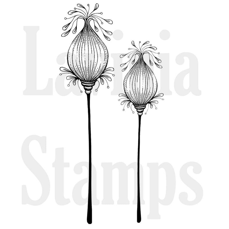 Lavinia - Fairy Pods - Clear Polymer Stamp