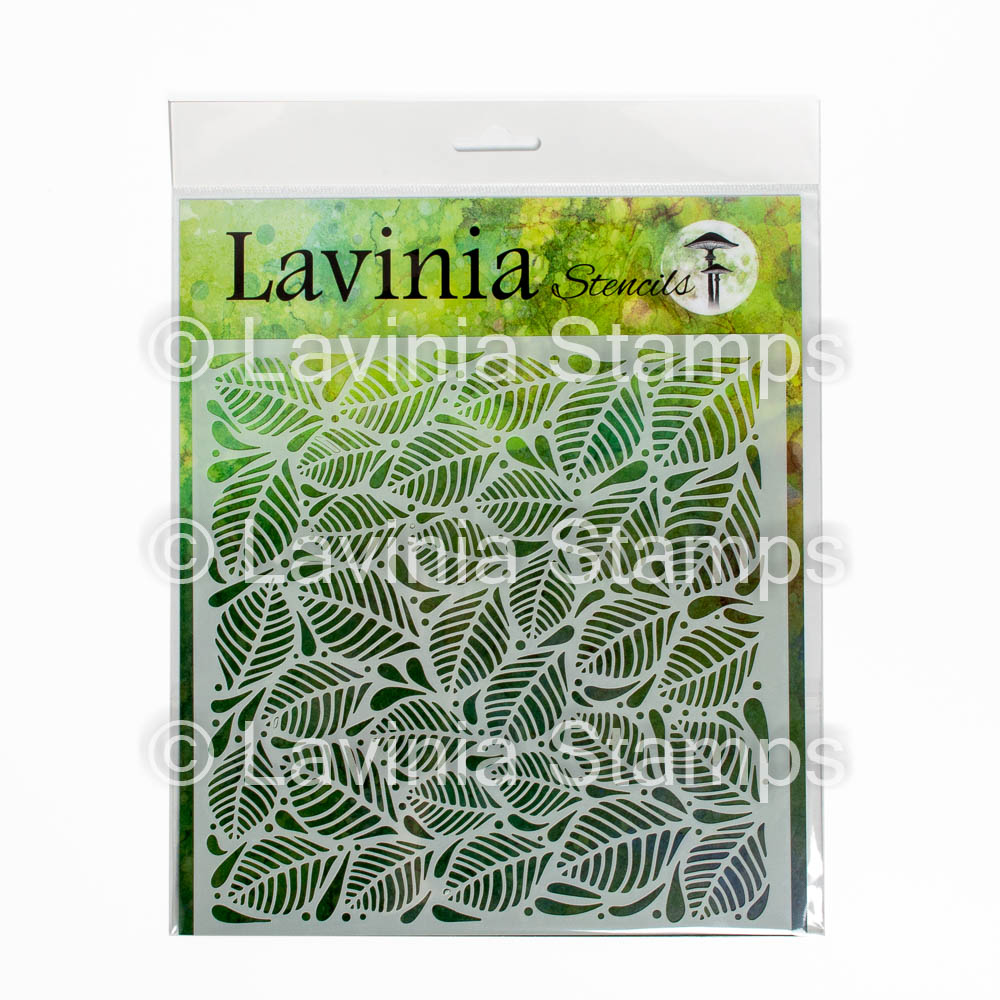 Lavinia - Stencil - 8x8 - Flurry