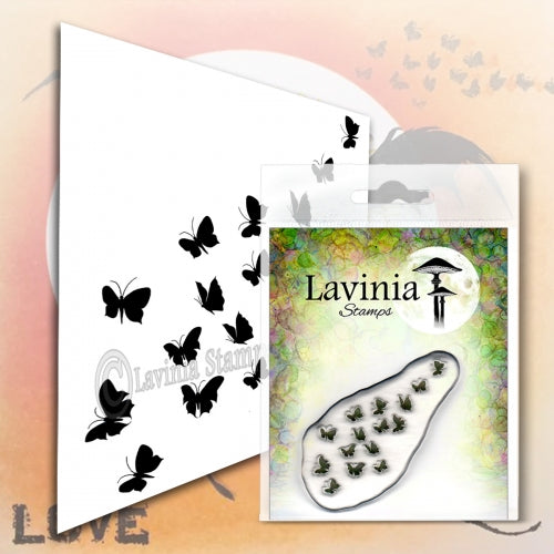 Lavinia - Flutterbies - Clear Polymer Stamp