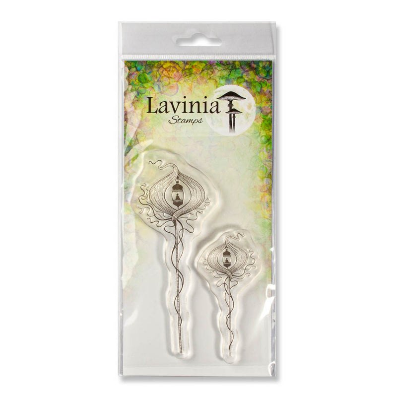 Lavinia - Clear Polymer Stamp - Forest Lanterns - LAV769
