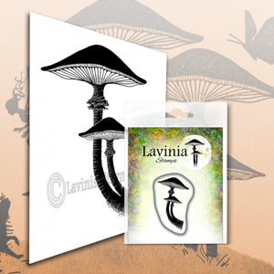 Lavinia - Mini Forest Mushroom - Clear Polymer Stamp