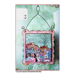 Crafty Individuals - Unmounted Rubber Stamp - 411 - Garden of Flowers