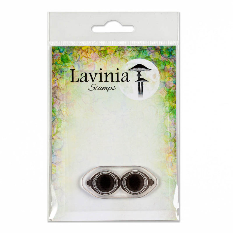 Lavinia - Clear Polymer Stamp - Goggles - LAV780