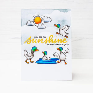 Heffy Doodle - Clear Stamp Set - Quack Me Up