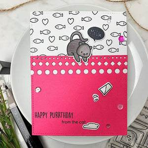 Heffy Doodle - Clear Stamp Set - Purrfect Day