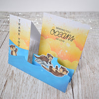 Heffy Doodle - Clear Stamp Set - Otter Side