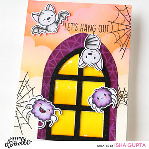 Heffy Doodle - Clear Stamp Set - Let's Hang Out