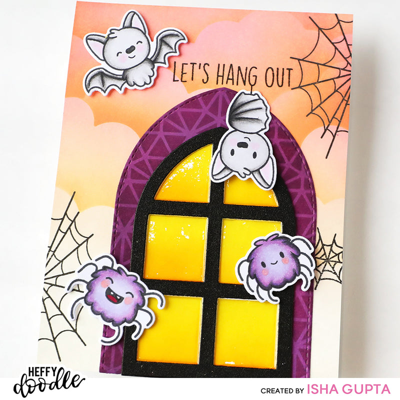 Heffy Doodle - Clear Stamp Set - Let's Hang Out