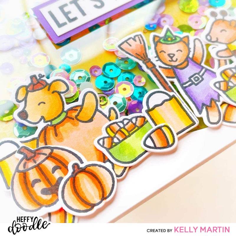 Heffy Doodle - Clear Stamp Set - Costume Critters
