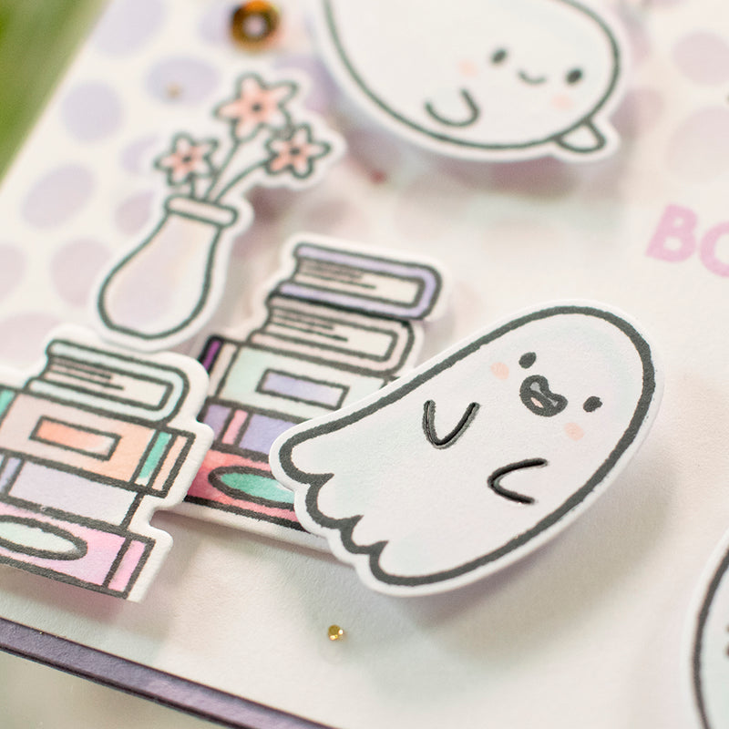 Heffy Doodle - Clear Stamp Set - Ghoulfriends