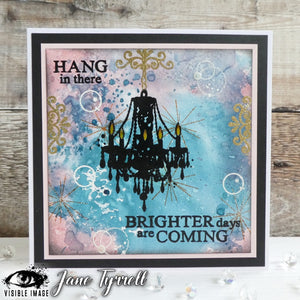 Visible Image - A6 - Clear Polymer Stamp Set - Hang In There