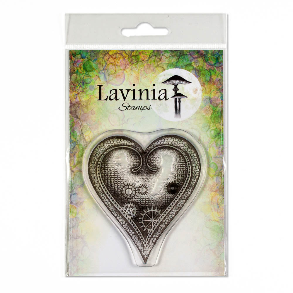 Lavinia - Clear Polymer Stamp - Heart Large - LAV785