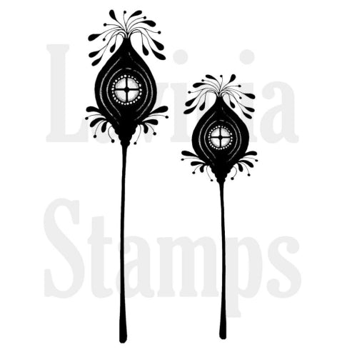 Lavinia - Silhouette House Pods - Clear Polymer Stamp