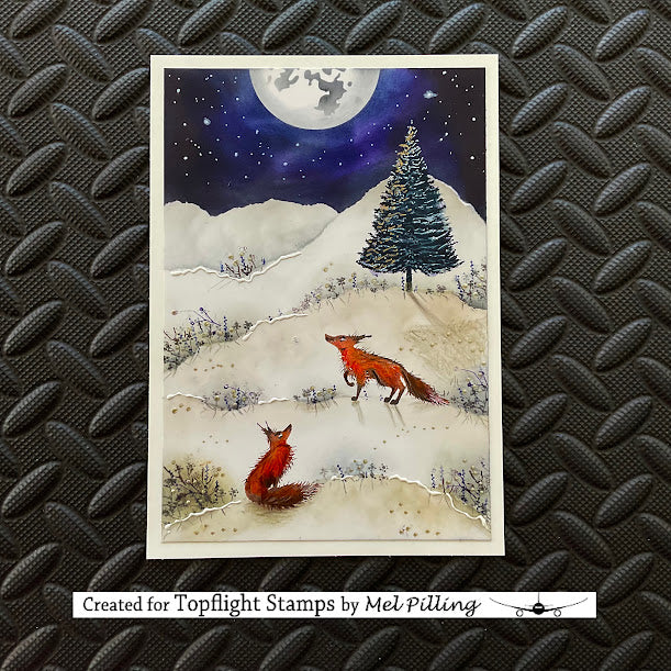 Lavinia - Fox Set 1 - Clear Polymer Stamp