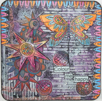 PaperArtsy - Tracy Scott 11 - Rubber Cling Mounted Stamp Set