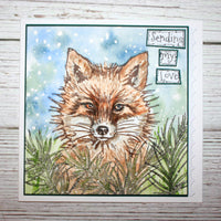 Hobby Art Stamps - Clear Polymer Stamp Set - A5 - In the Wild