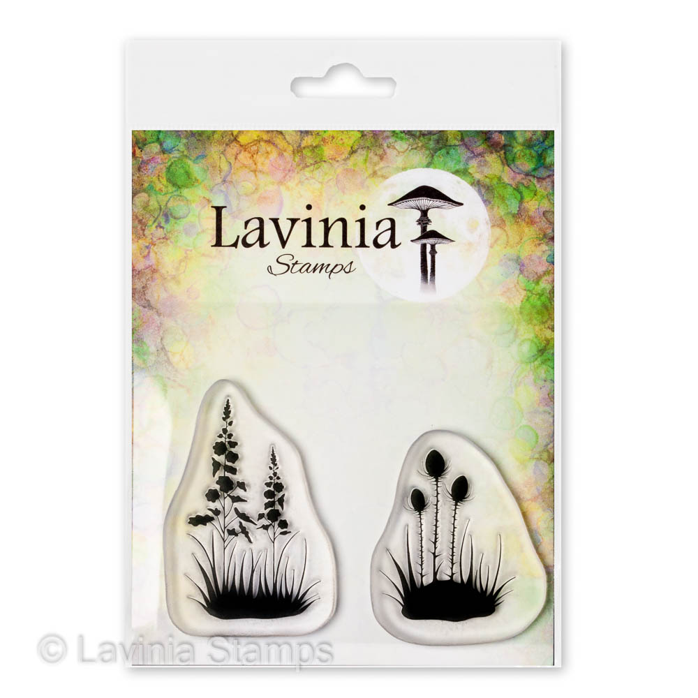 Lavinia - Silhouette Foliage Set - Clear Polymer Stamp
